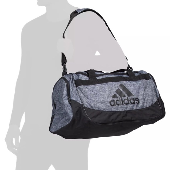 Adidas Defense Medium Duffel Gym Bag - Picture 5 of 5